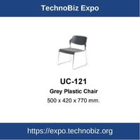 UC-121 Grey Plastic Chair